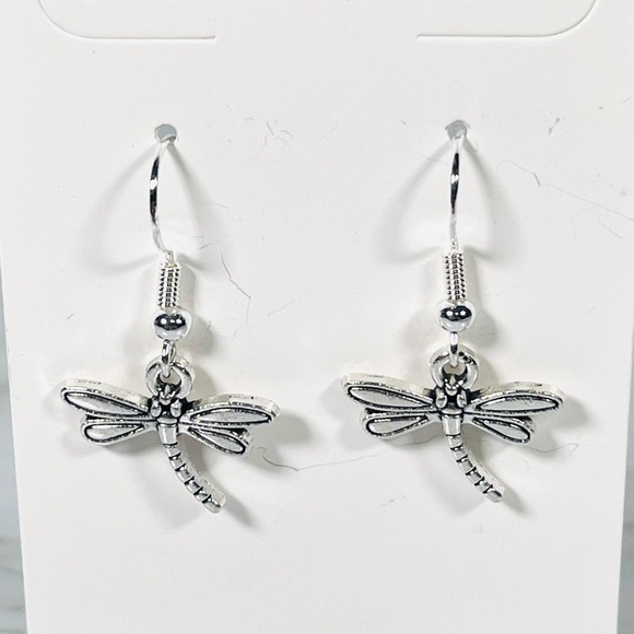 Hand Crafted Jewelry - Dragonfly Earrings